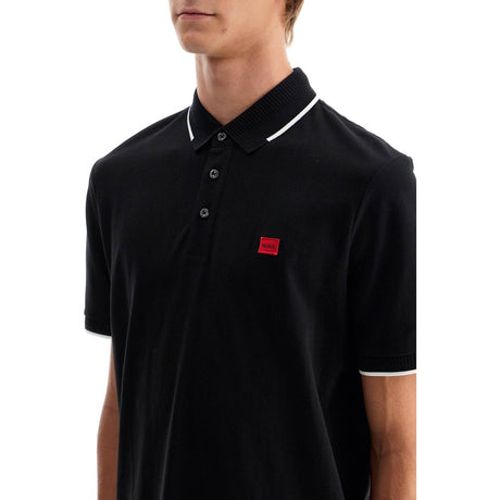 HUGO-Polo Shirt With Contrasting Finishing Details -JOHN JULIA.