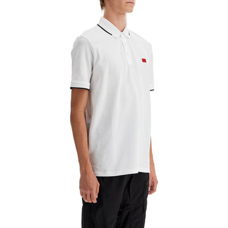 HUGO-Polo Shirt With Contrasting Finishing Details -JOHN JULIA.