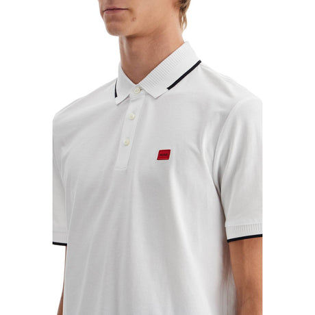 HUGO-Polo Shirt With Contrasting Finishing Details -JOHN JULIA.