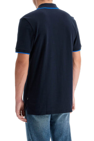 Contrast Trim Parlay Polo Shirt