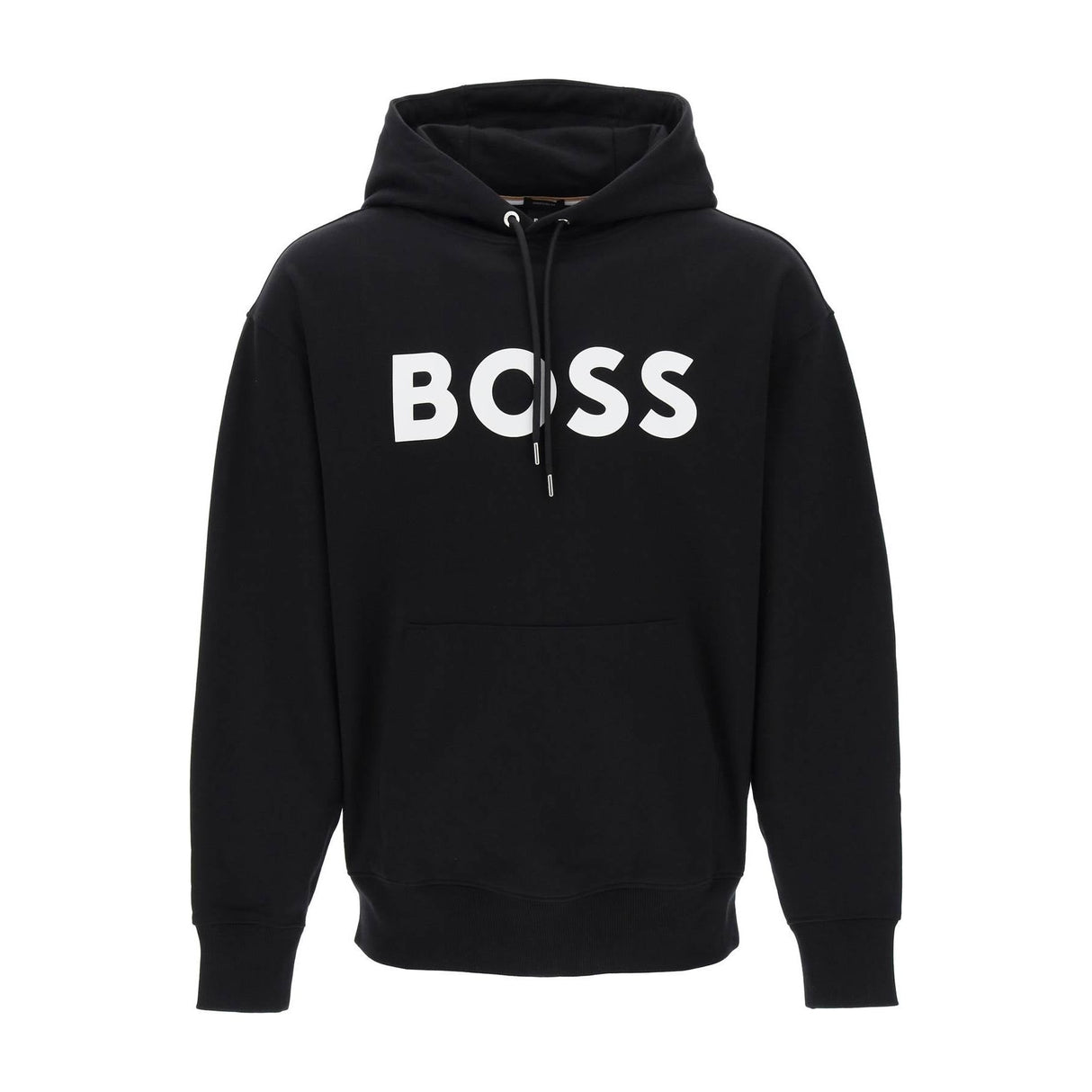 BOSS-Organic Cotton Sullivan Logo Hoodie -JOHN JULIA.