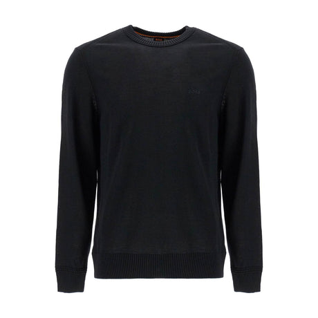 BOSS-"Avac Wool Blend Pullover -JOHN JULIA.