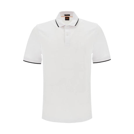 BOSS-Slim Fit Piqué Polo Shirt -JOHN JULIA.