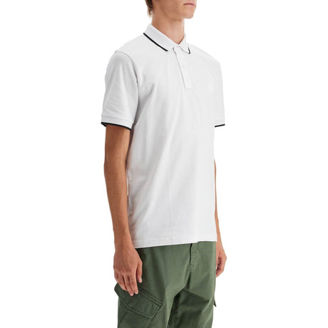 BOSS-Slim Fit Piqué Polo Shirt -JOHN JULIA.