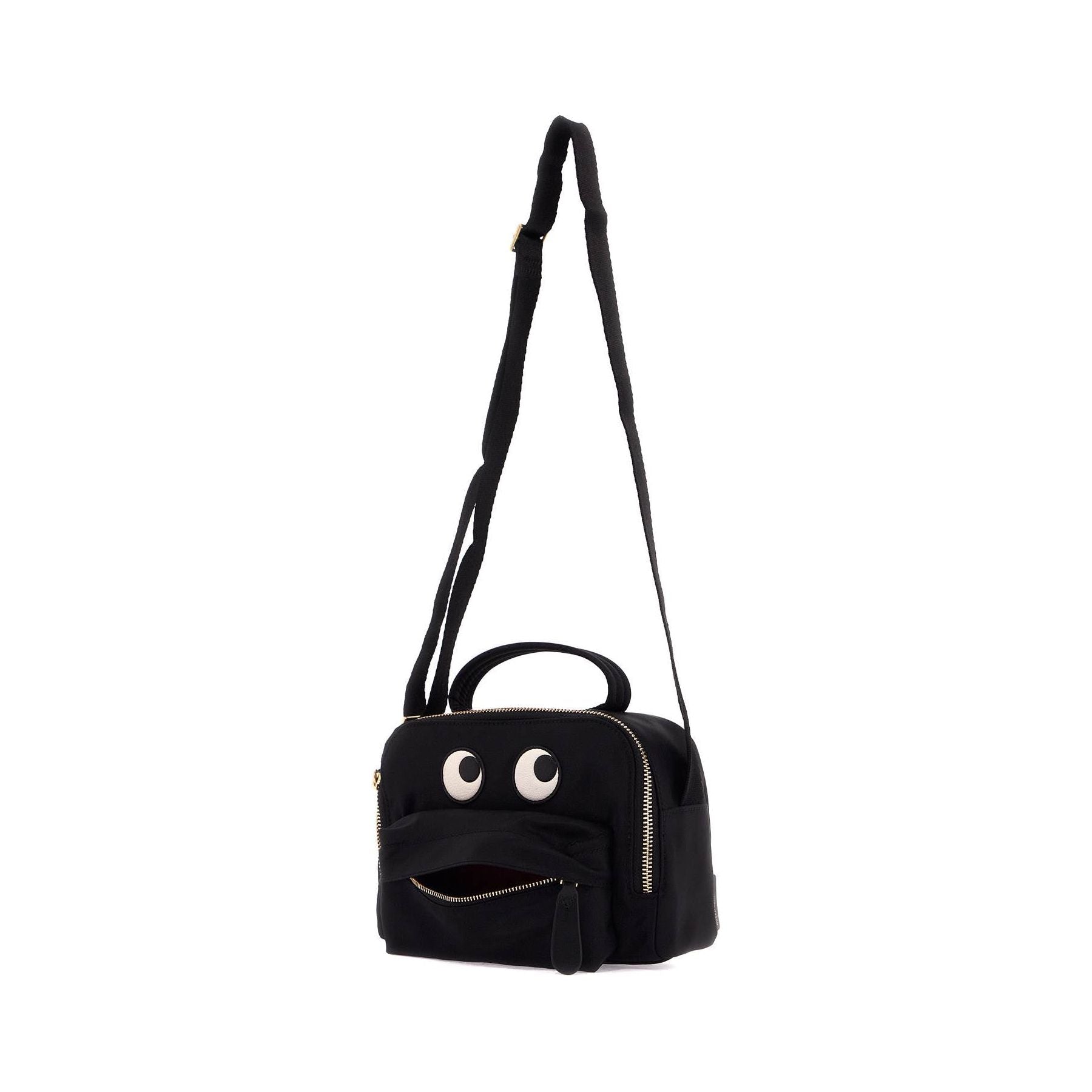 Shoulder Bag With Eyes Print