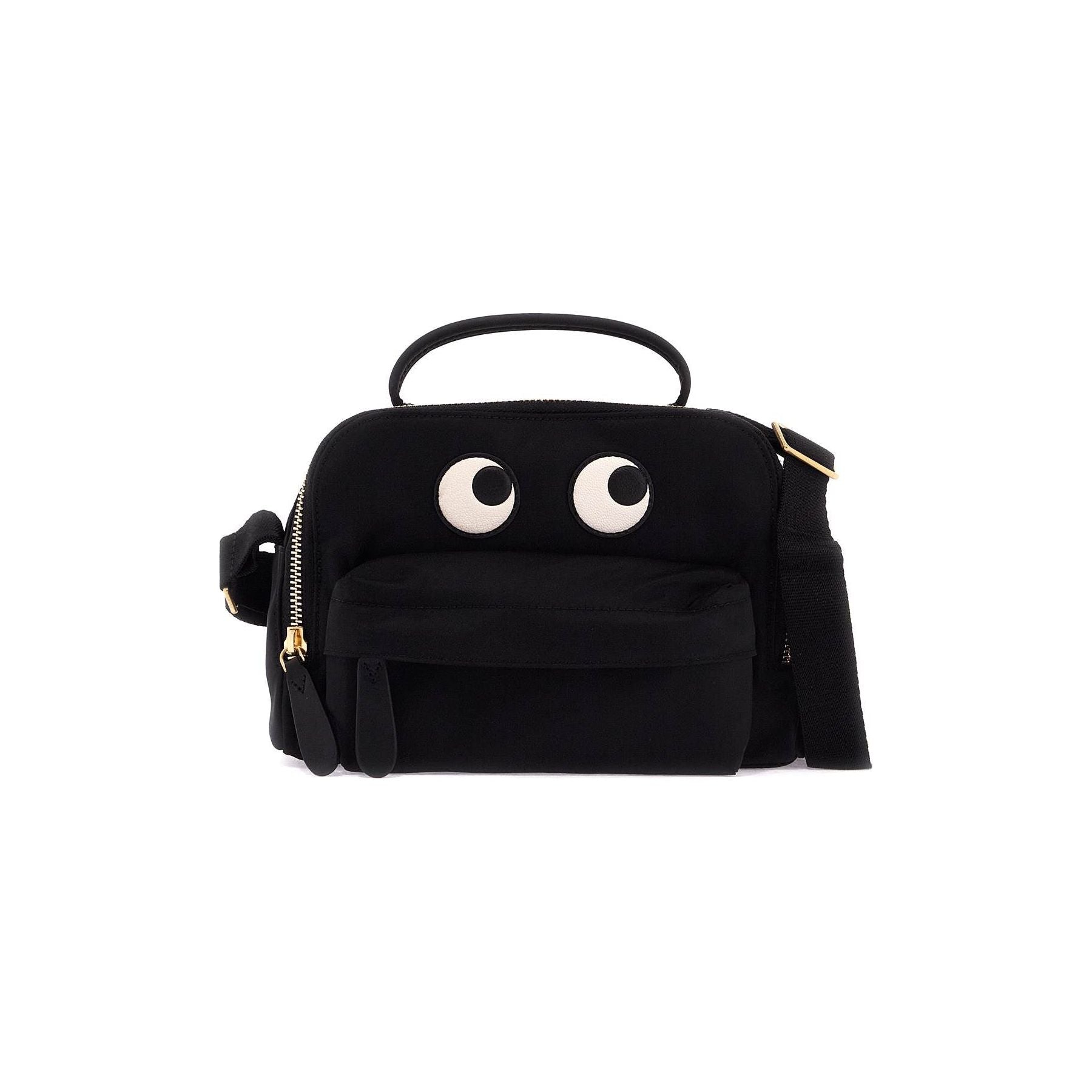 Shoulder Bag With Eyes Print