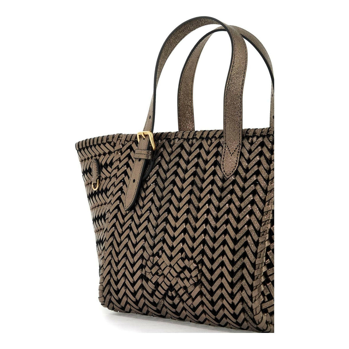 Neeson Small Square Tote Bag.