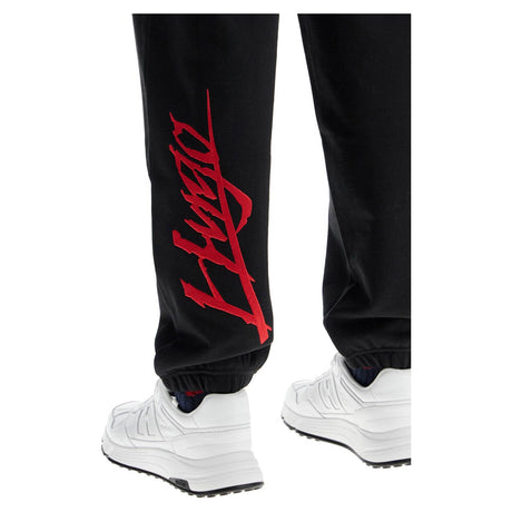 Cotton Logo Joggers For