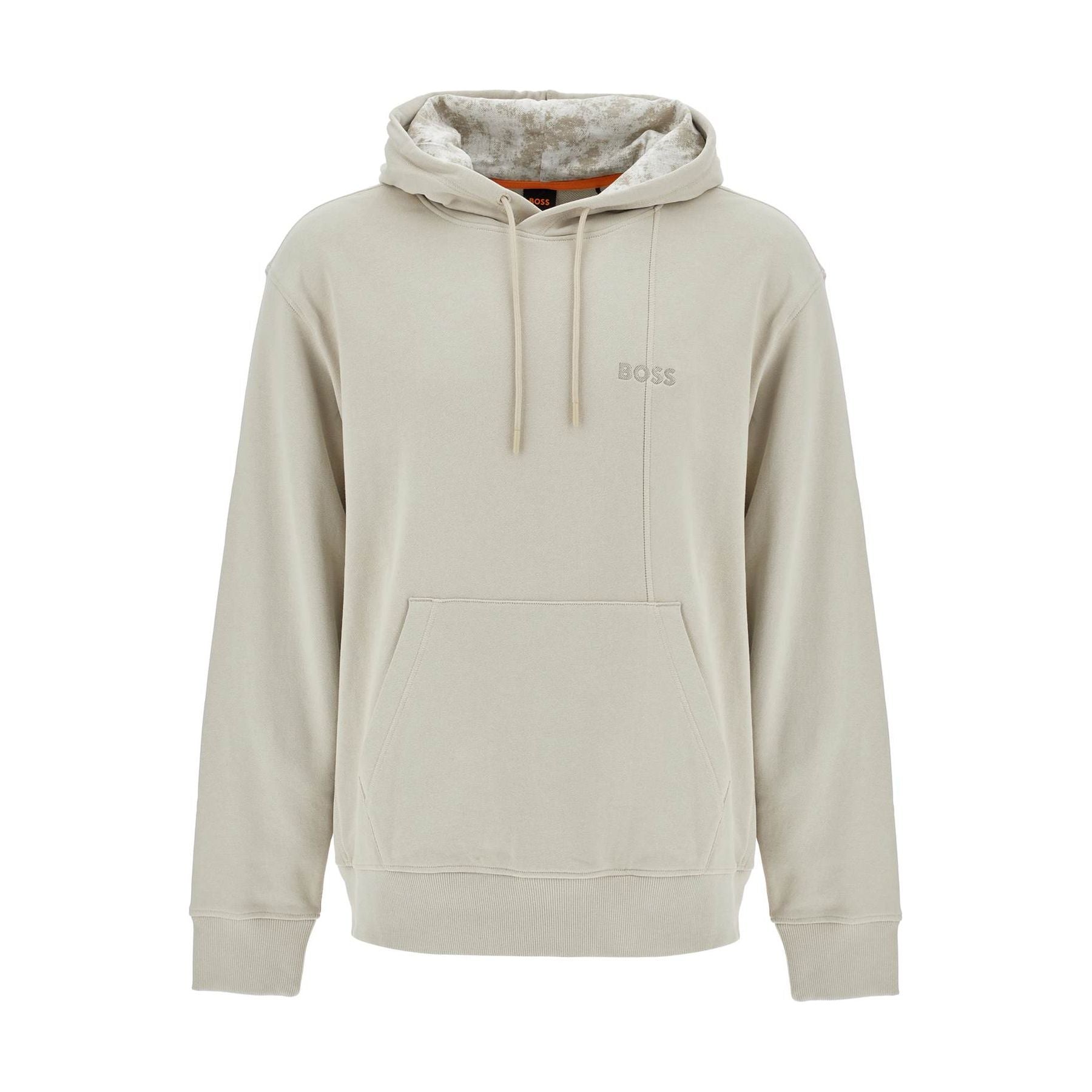 BOSS-Cotton Hoodie -JOHN JULIA.