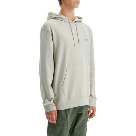 BOSS-Cotton Hoodie -JOHN JULIA.