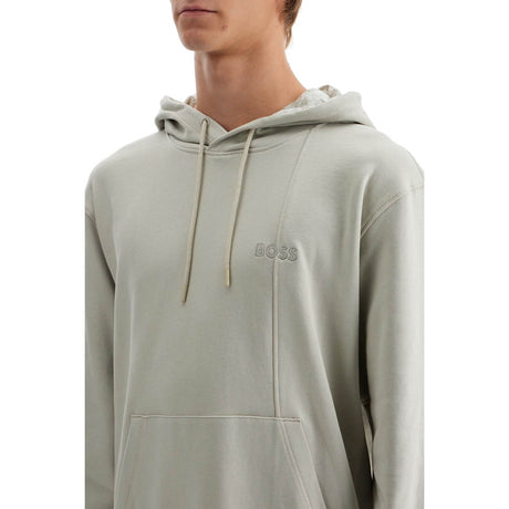 BOSS-Cotton Hoodie -JOHN JULIA.