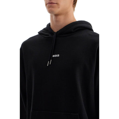 BOSS-Graphic Printed Hoodie -JOHN JULIA.