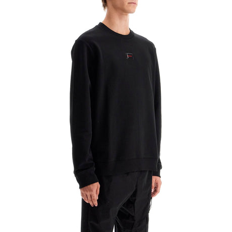 HUGO-Crewneck Sweatshirt With Logo -JOHN JULIA.