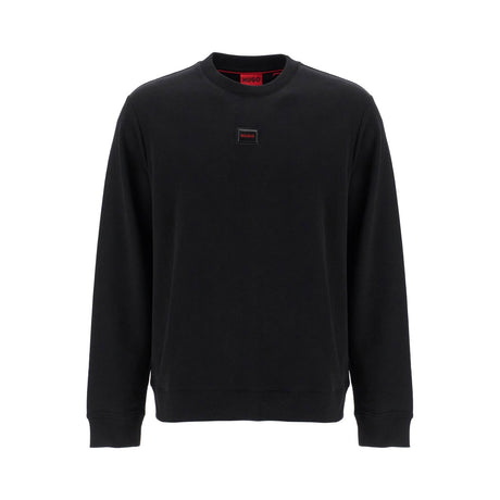 HUGO-Crewneck Sweatshirt With Logo -JOHN JULIA.