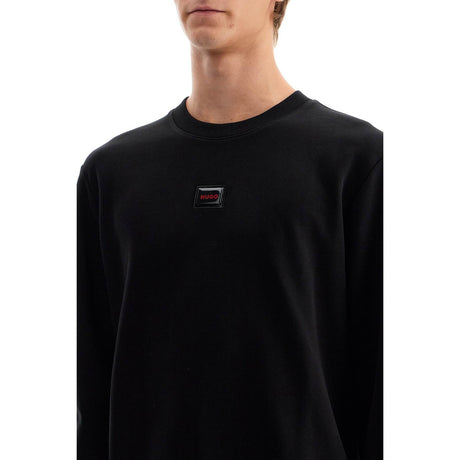 HUGO-Crewneck Sweatshirt With Logo -JOHN JULIA.