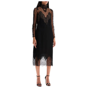 Silk And Lace Dress