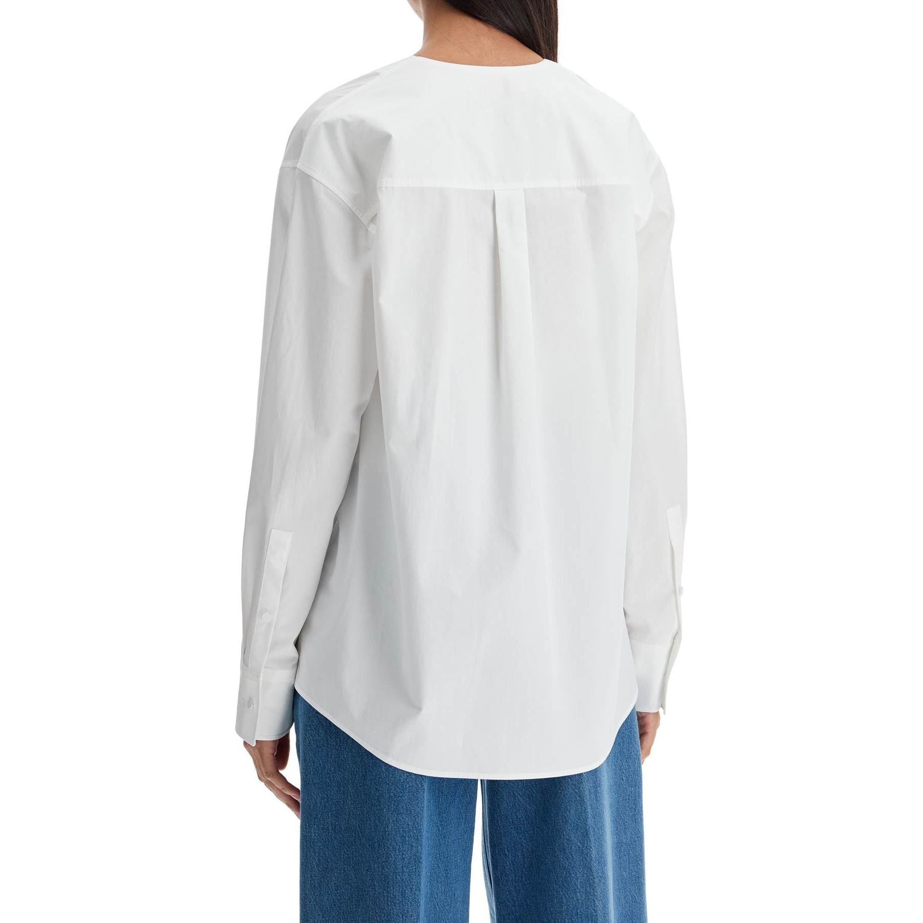 Boxy Poplin Blouse