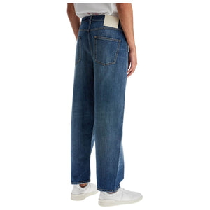 Wide-legged Cropped Jeans With A Relaxed