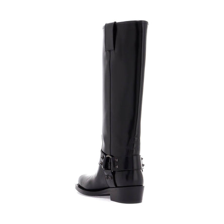 Rockstud Biker Boot