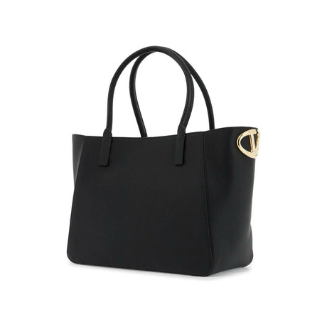 Nappa Calfskin VLogo Side Shopping Bag.