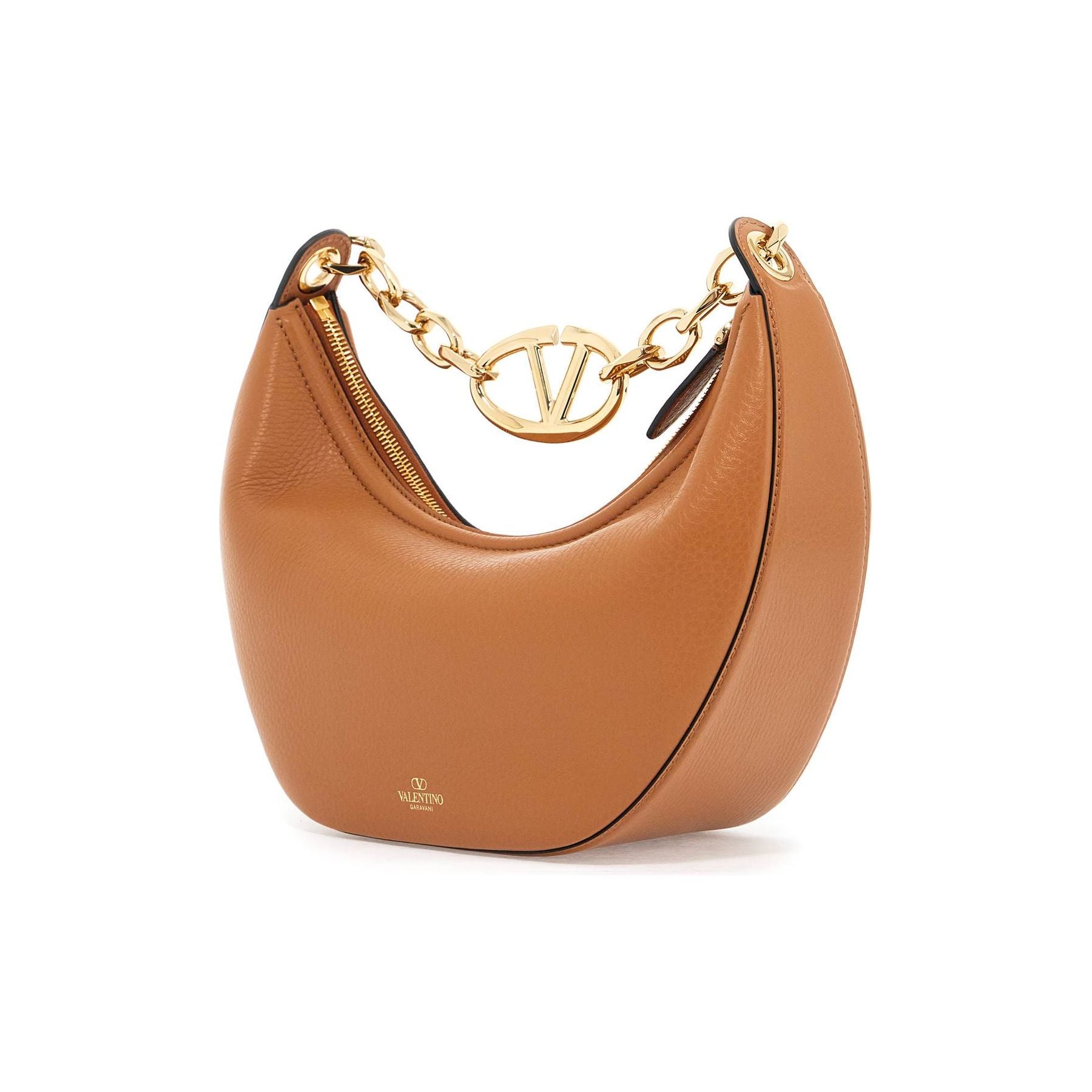 VALENTINO GARAVANI-Small Vlogo Moon Hobo Bag -JOHN JULIA.