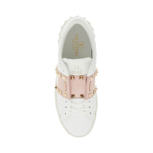 VALENTINO GARAVANI-Open Rockstud Untitled Sneakers -JOHN JULIA.