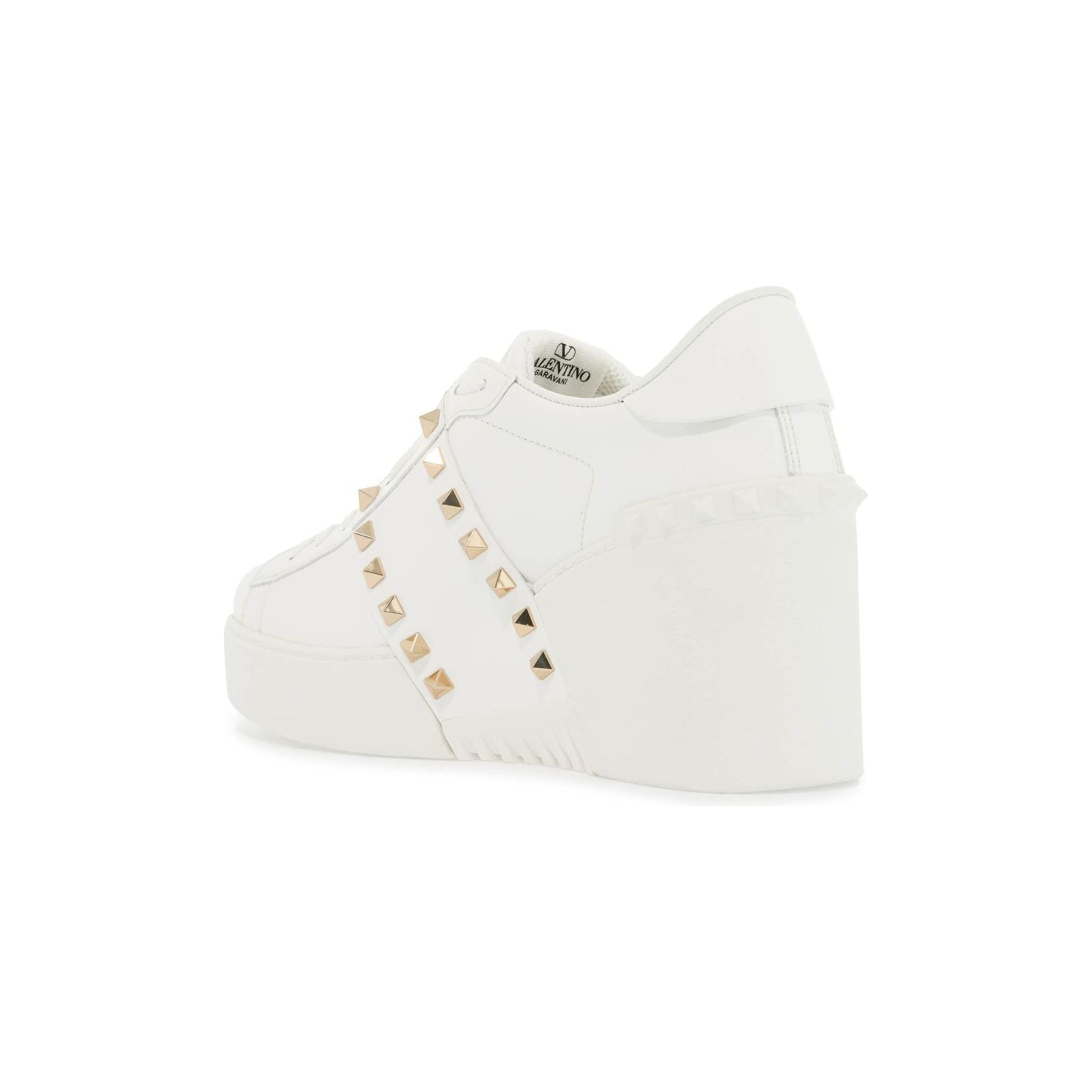 Open Disco Wedge Sneakers With