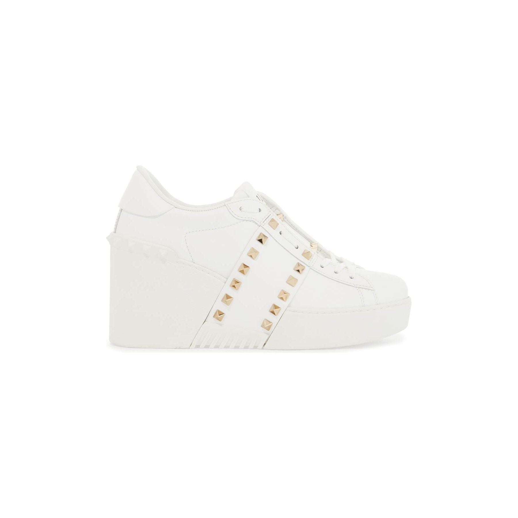 Open Disco Wedge Sneakers With