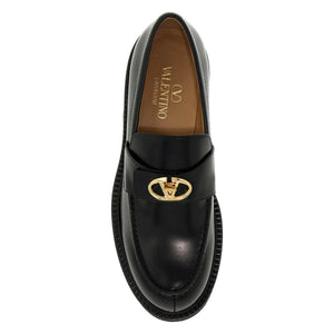 Vlogo Signature Calfskin Loafers.