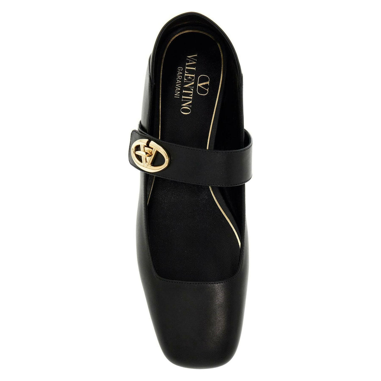 VLogo Locker Mary Jane Ballerinas.