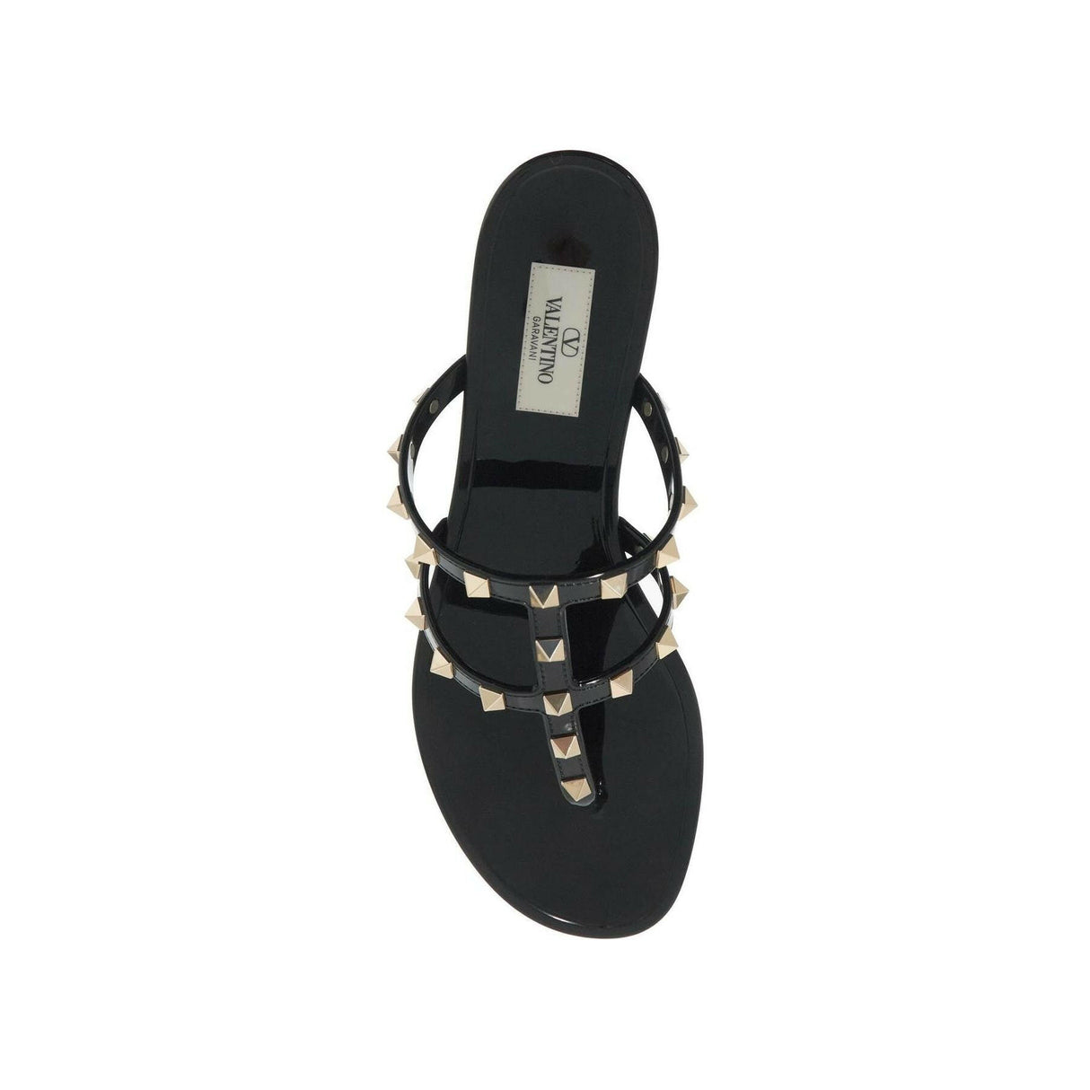 Rockstud Flat Rubber Sandals.