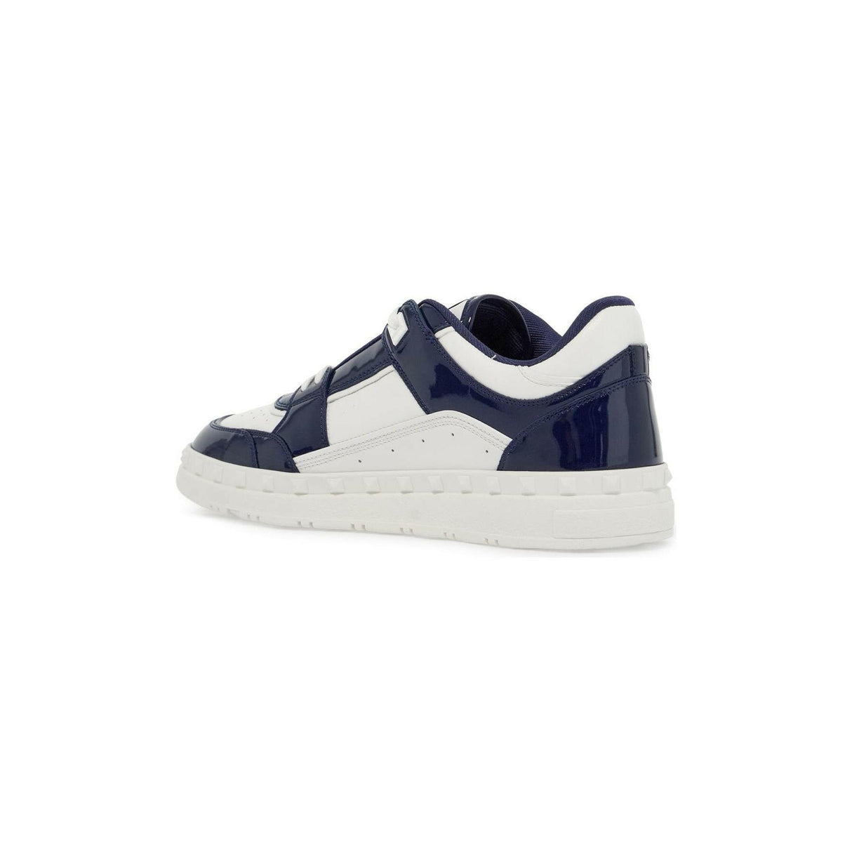 Patent Leather Freedots Low Top Sneakers.