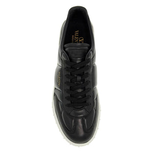 Upvillage Nappa Leather Low Top Sneakers.