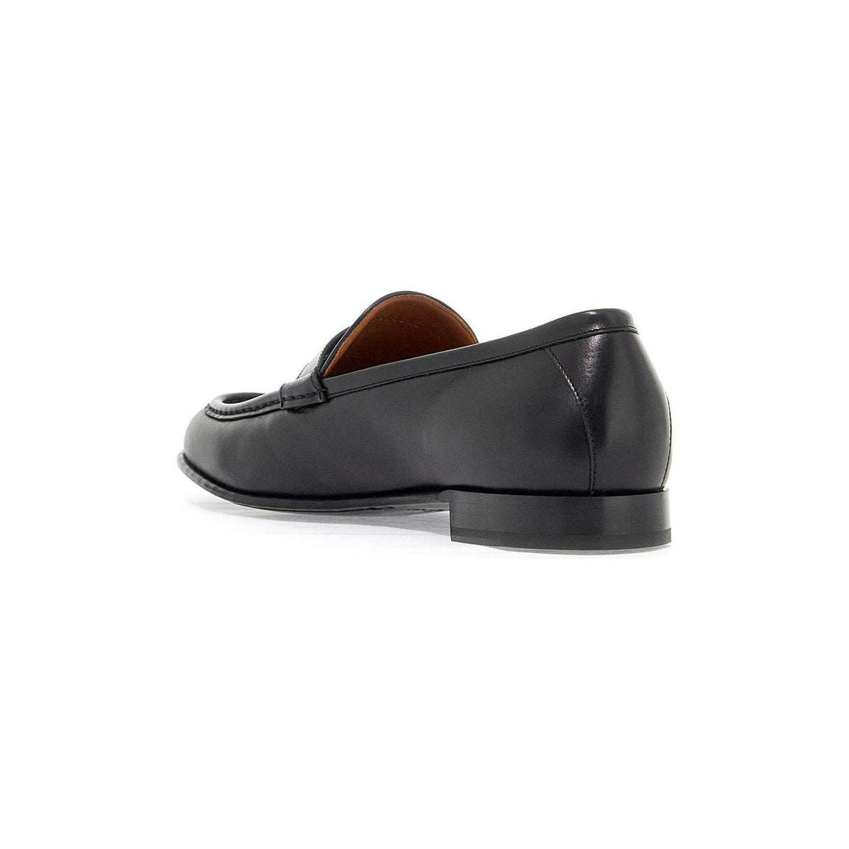 Signature VLogo Leather Loafers.