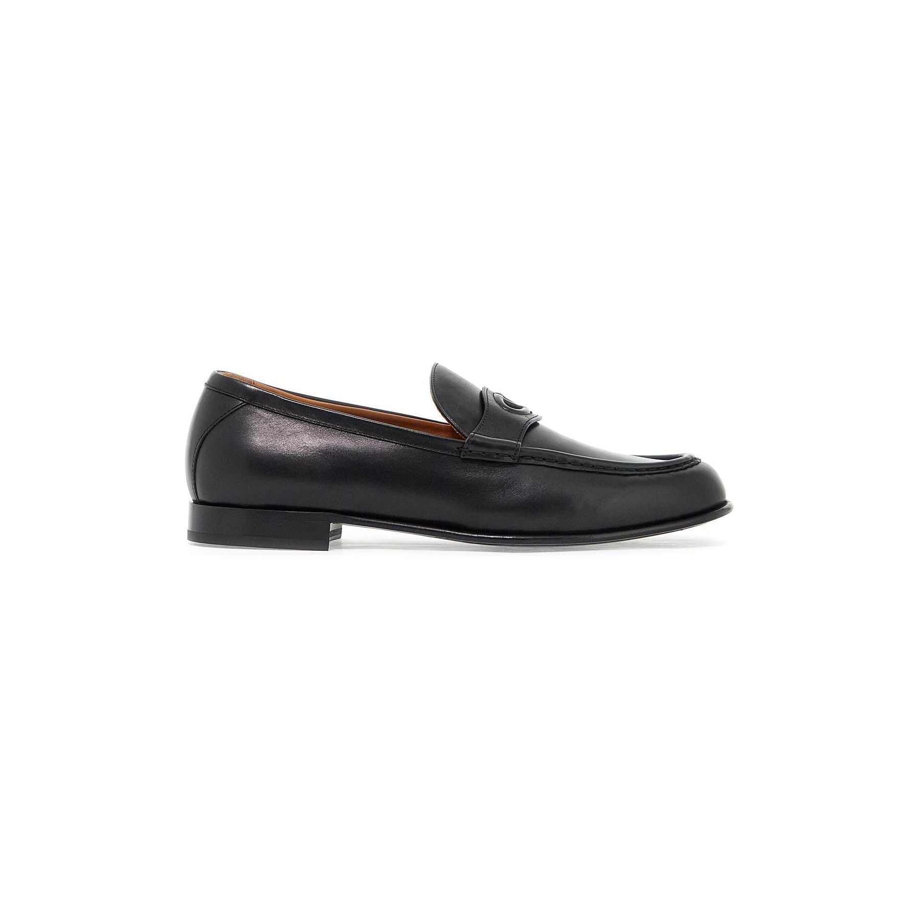 Signature VLogo Leather Loafers
