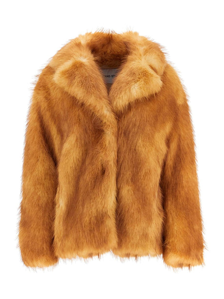 Short Janice Coat In Faux Fur