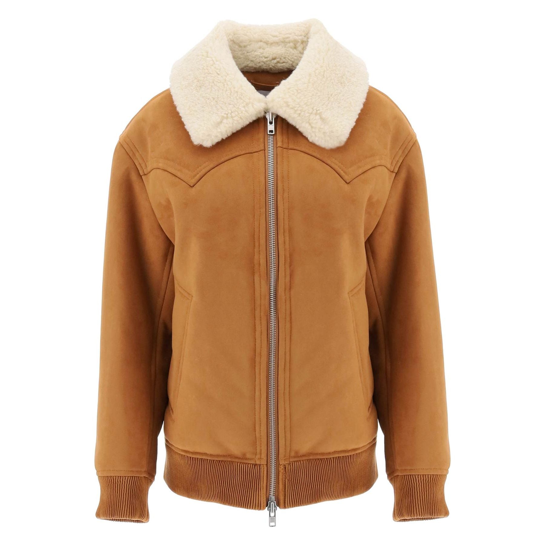 Lillee Eco Shearling Bomber Jacket