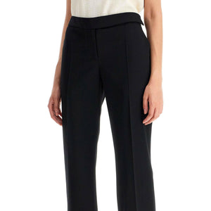 Stretch Wool Fluid Trousers.