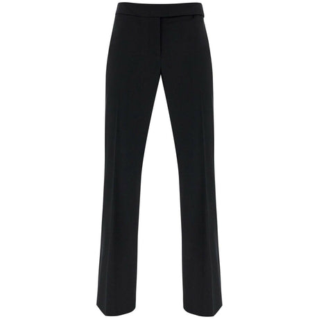 Stretch Wool Fluid Trousers.