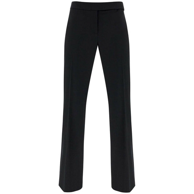 Stretch Wool Fluid Trousers.