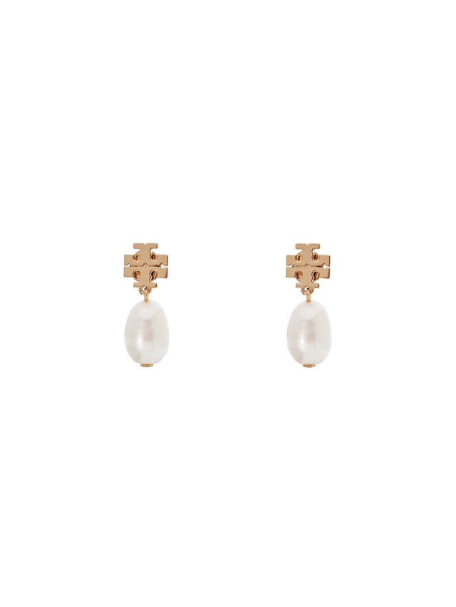 Kira Pearl Drop Earring-Tory Burch-JOHN JULIA