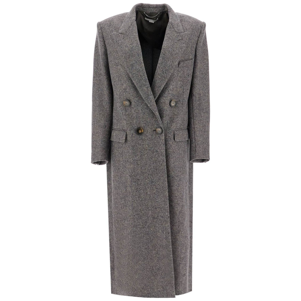 Maxi Tweed Coat In