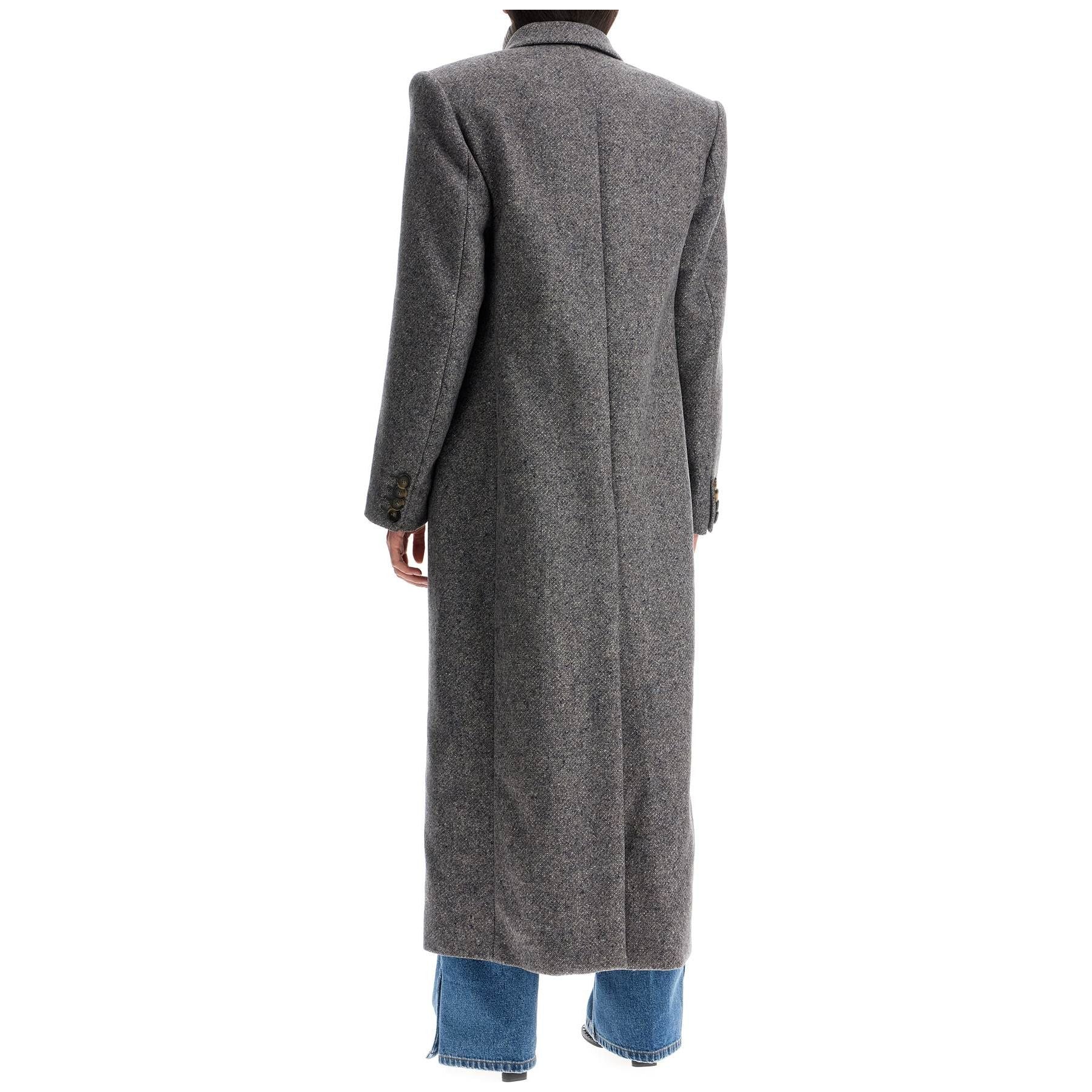 Maxi Tweed Coat In