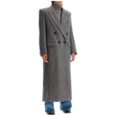 Maxi Tweed Coat In