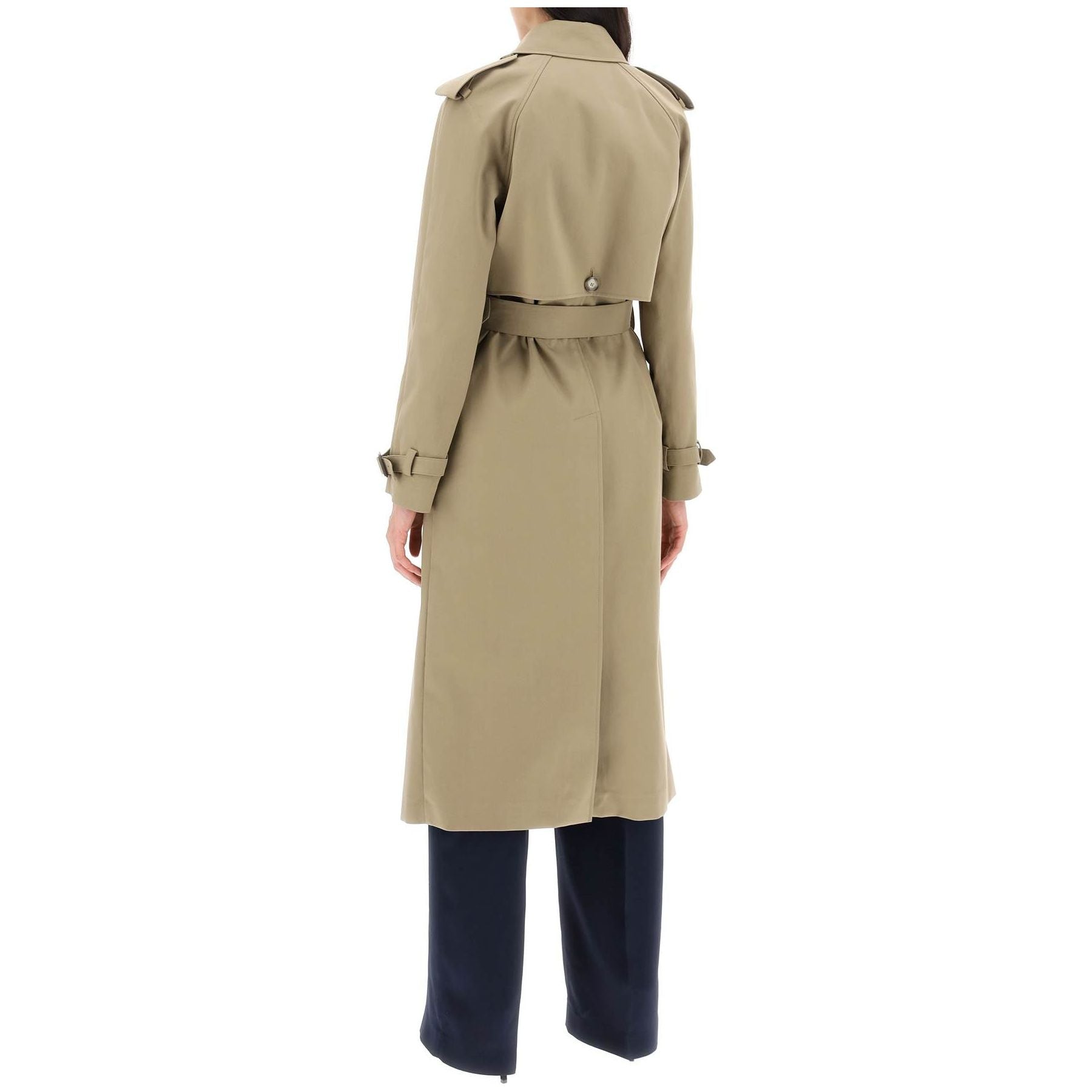 Organic Cotton Double Breasted Trench