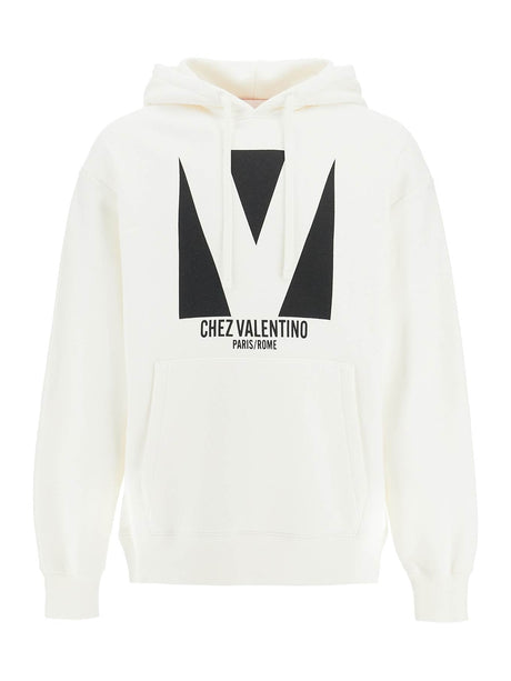 Hooded Graphic Sweatshirt-VALENTINO GARAVANI-JOHN JULIA