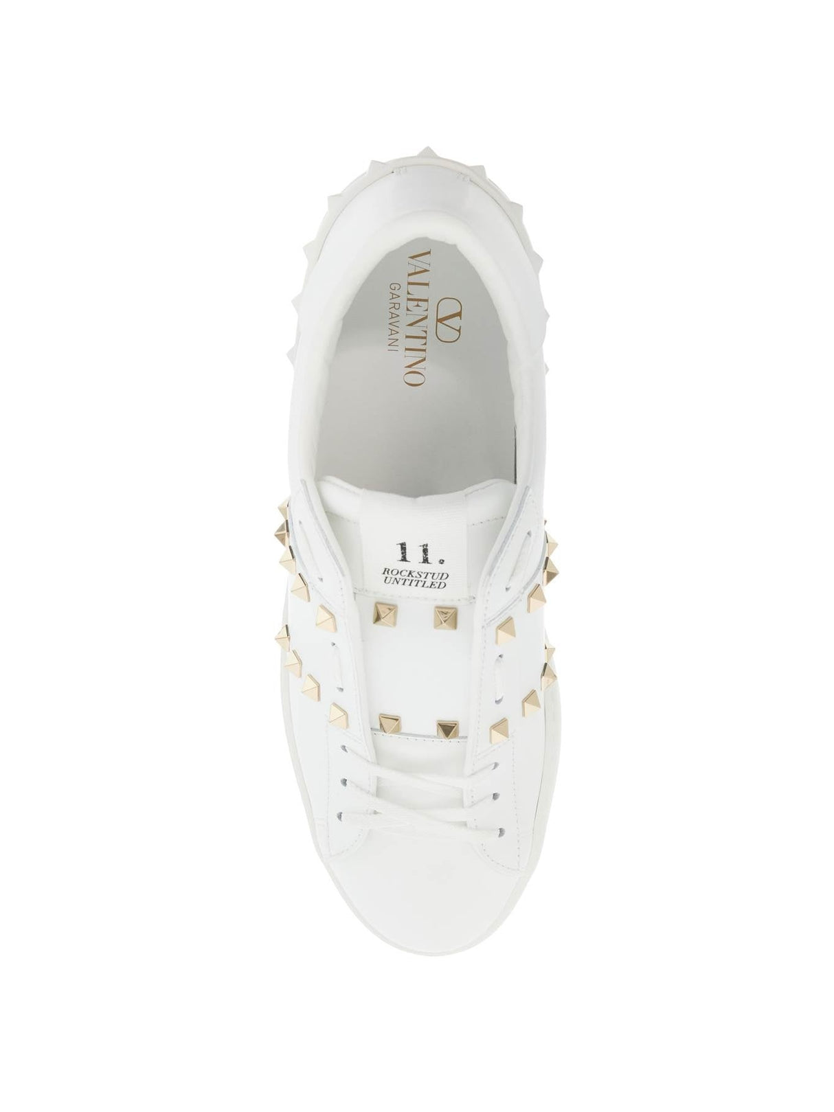 Open Rockstud Untitled Sneakers-VALENTINO GARAVANI-JOHN JULIA