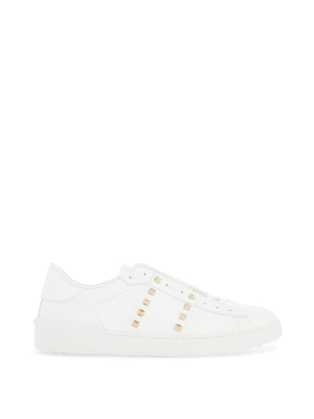 Open Rockstud Untitled Sneakers-VALENTINO GARAVANI-JOHN JULIA