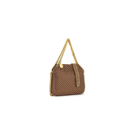 Falabella Mini Bag With Mesh And Crystals.