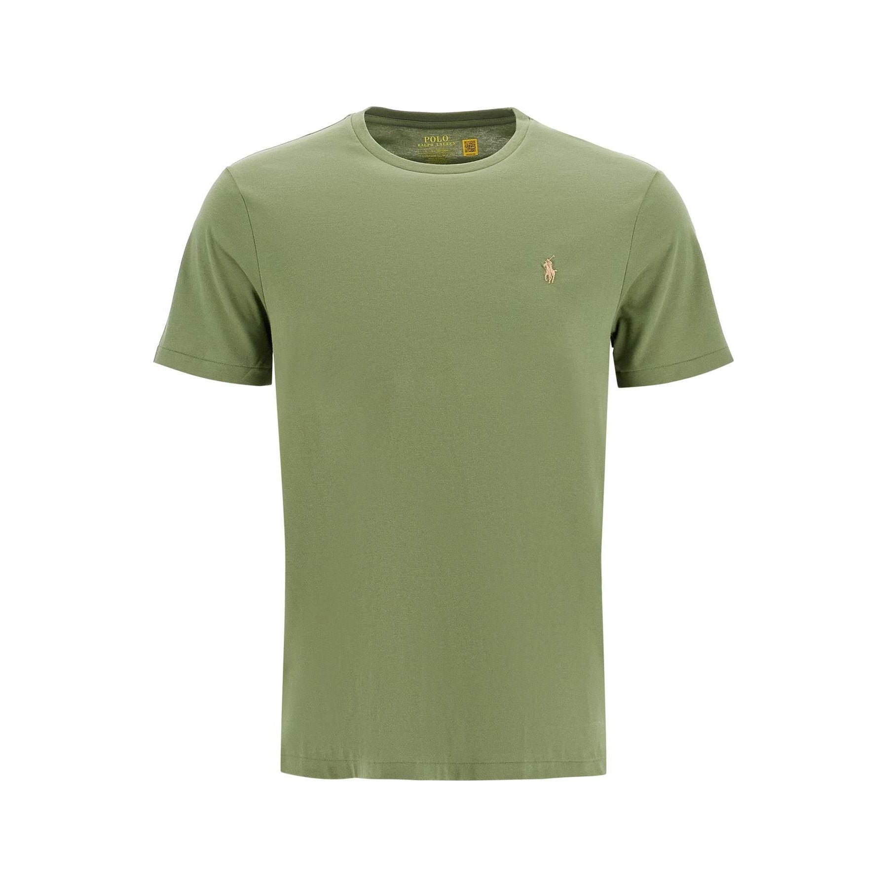 POLO RALPH LAUREN-Custom Slim Fit Crewneck T Shirt -JOHN JULIA.